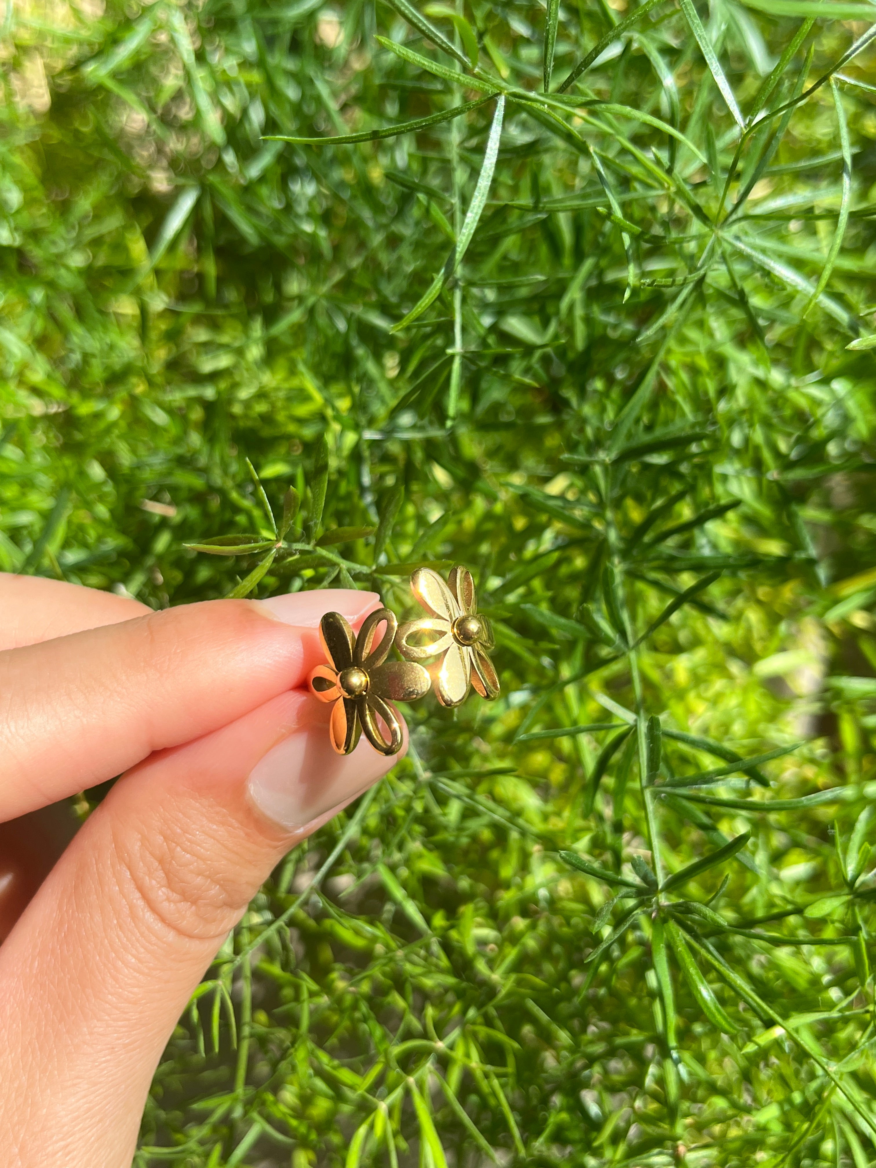 Waterproof Flower Ring