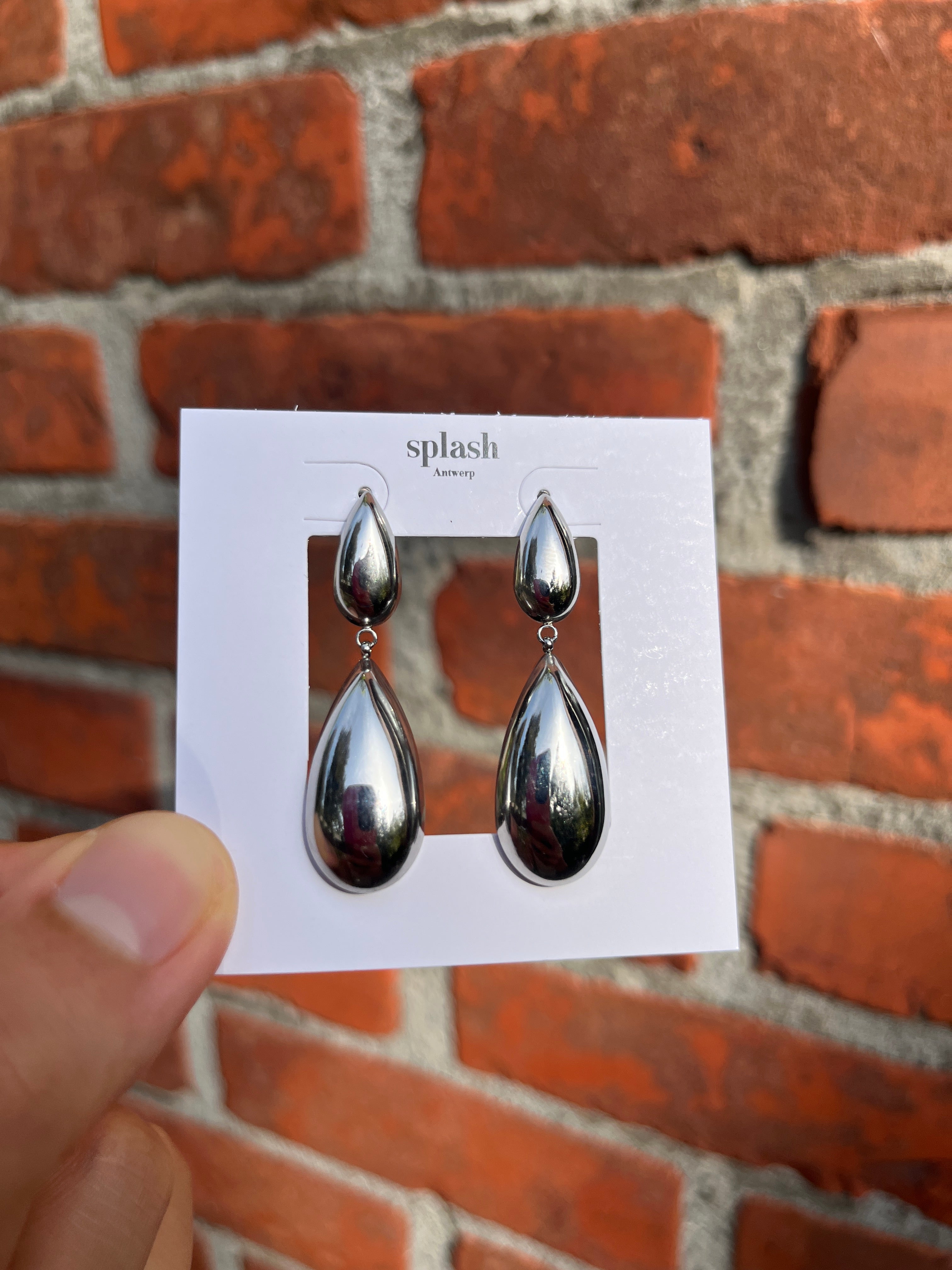 Waterproof Raindrops Earrings