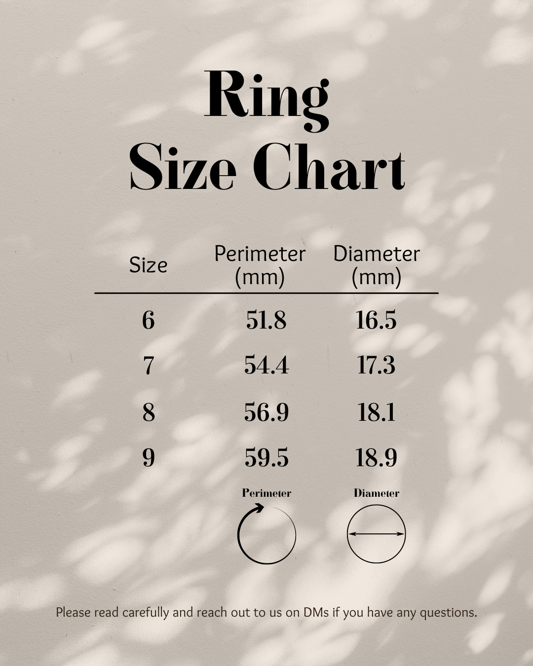 Waterproof Plain Rings 1mm, 2mm + 4mm